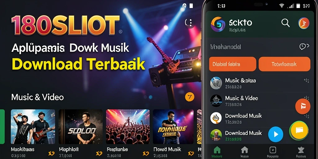 Antarmuka pengguna 180SLOT untuk Download Musik yang mudah digunakan.