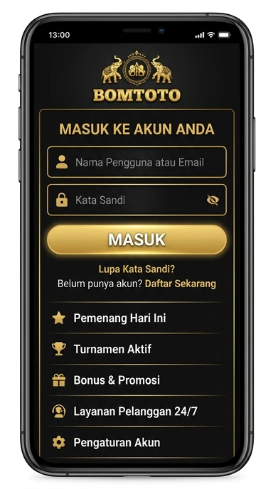 Masuk Akun bomtoto untuk Pengguna Android Indonesia
